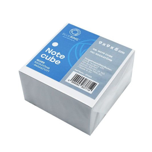 Kockatömb ragasztott 9x9x5cm. Bluering® fehér kép