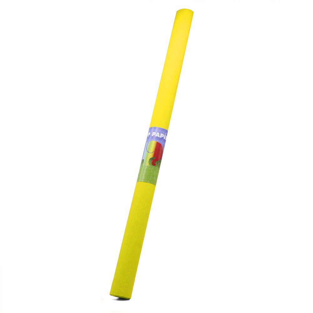 Krepp-papír 50x200cm, 04 sárga kép