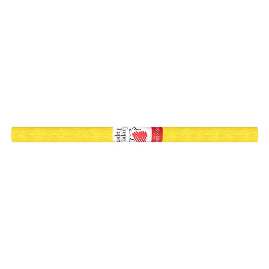 Krepp papír ICO Süni 50x200cm sárga