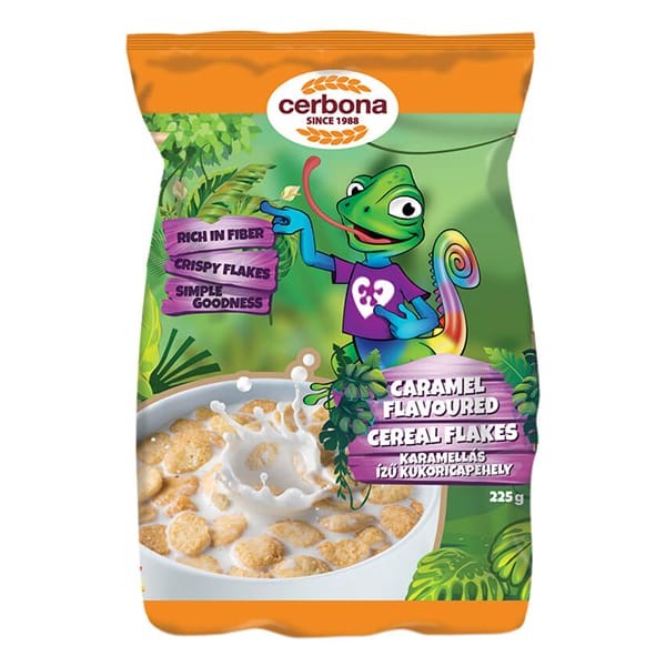 Kukoricapehely CERBONA karamellás 225 g