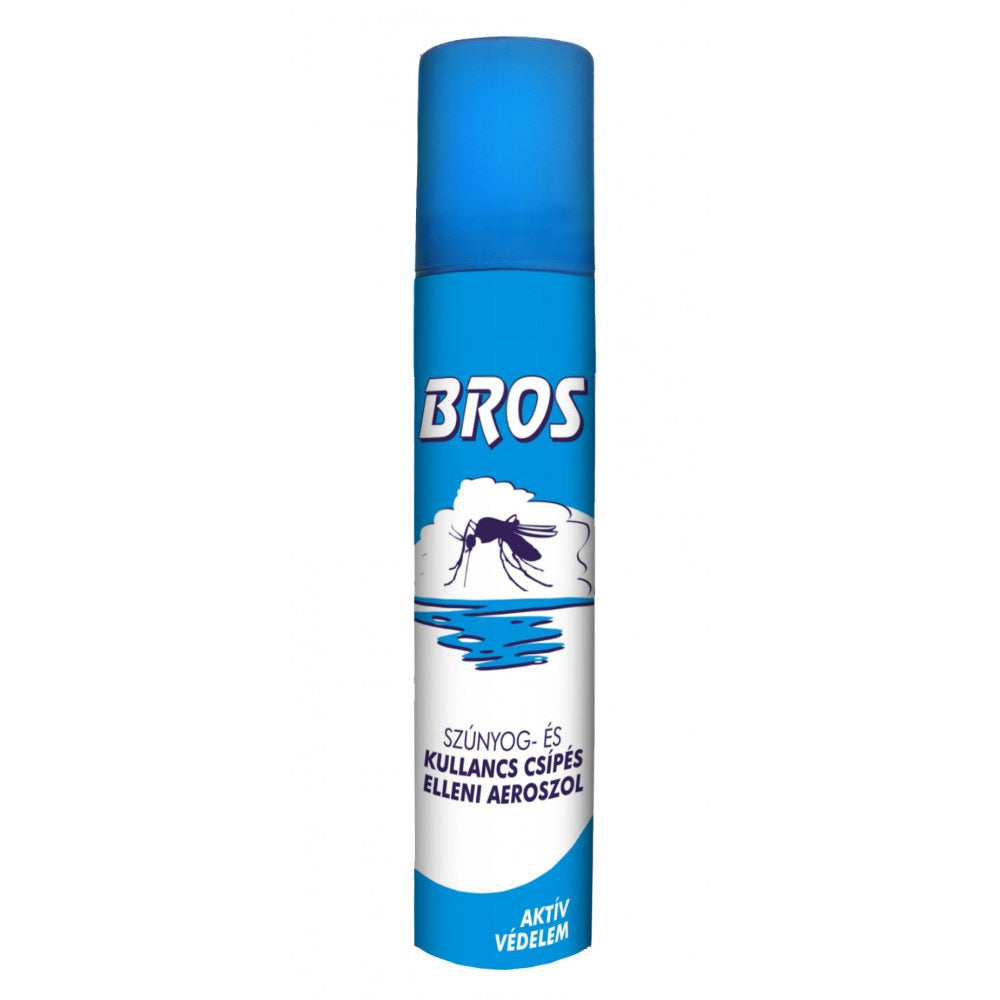 Kullancs- és szúnyogriasztó aeroszol 90 ml Bros kép