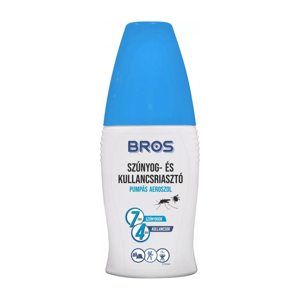 Kullancs- és szúnyogriasztó pumpás 100 ml Bros Plus kép