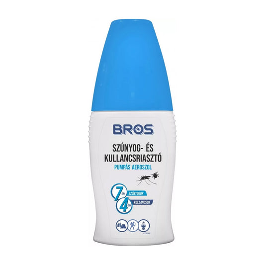 Kullancs- és szúnyogriasztó pumpás 100 ml Bros Plus kép