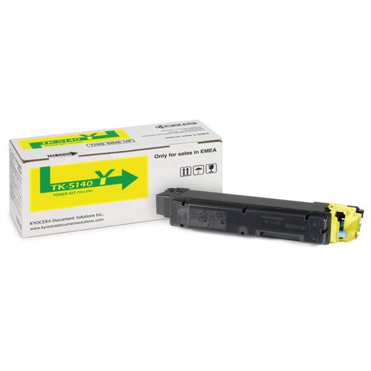 Kyocera TK5140 toner yellow ORIGINAL kép