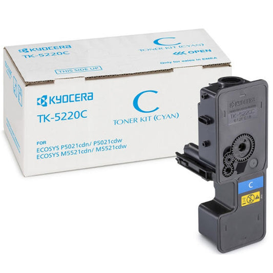 Kyocera TK5220 toner cyan ORIGINAL kép