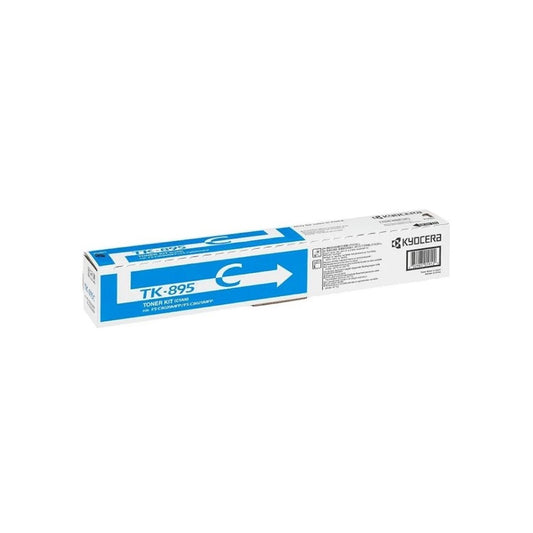 Kyocera TK895 toner cyan ORIGINAL kép