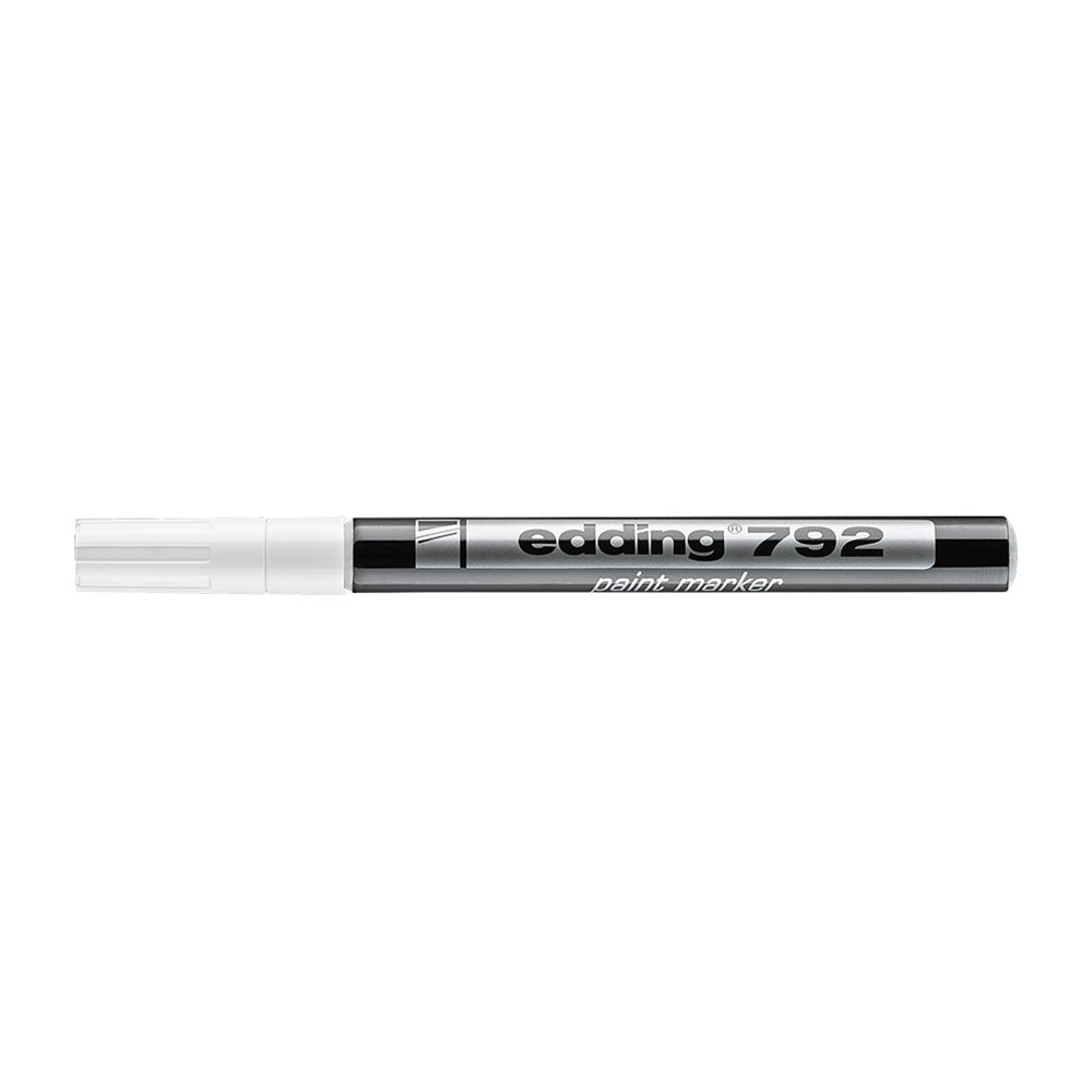 Lakkmarker 0,8mm, kerek Edding 792 fehér kép