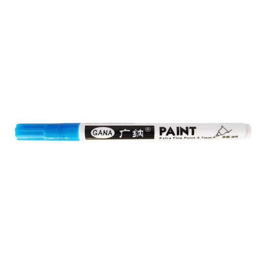 Lakkmarker 0,8mm, kerek kék kép