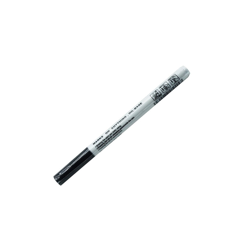 Lakkmarker 0,8mm, kerek fekete kép