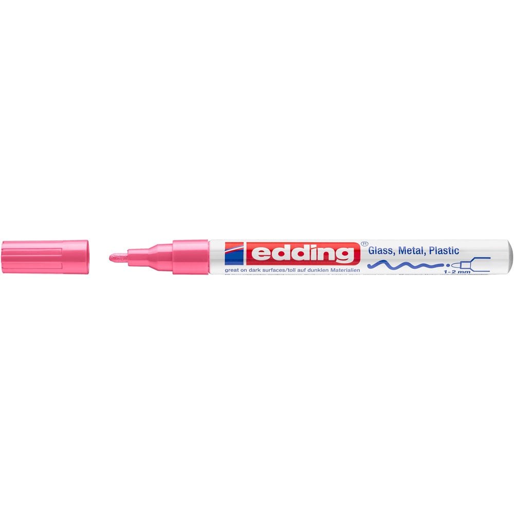 Lakkmarker 1-2mm, kerek Edding 751 rózsa kép