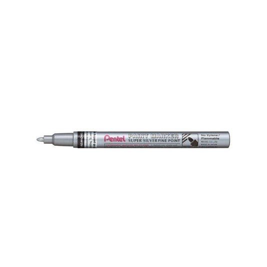 Lakkmarker 1,5mm, kerek Pentel ezüst kép