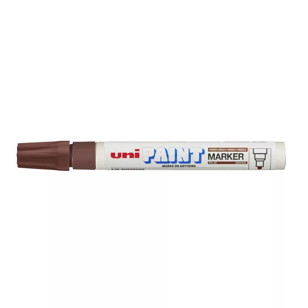 Lakkmarker 2-3mm, Uni PX-20 barna kép