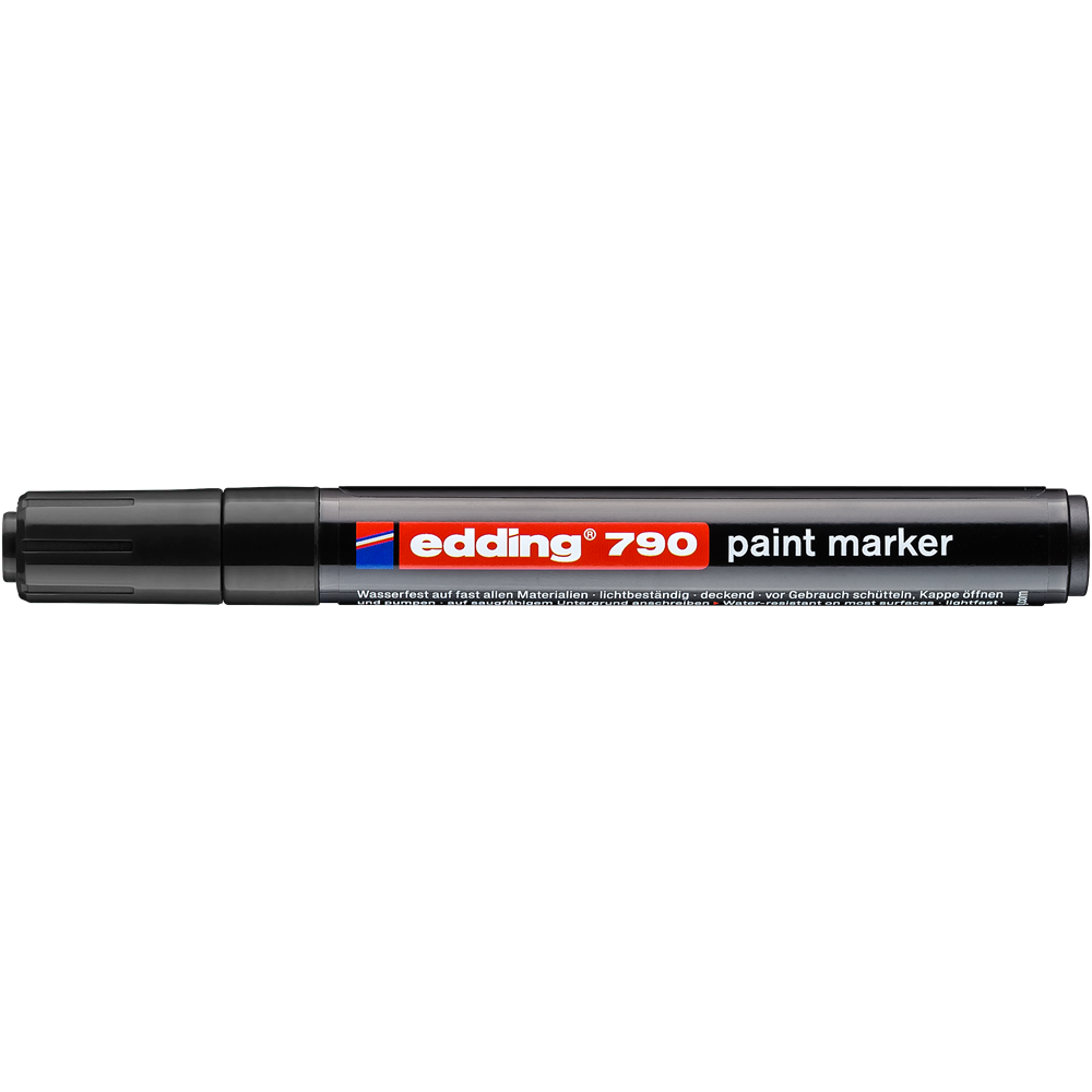 Lakkmarker 2-3mm, kerek Edding 790 fekete kép