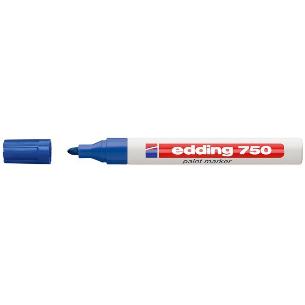Lakkmarker 2-4mm, kerek Edding 750 kék kép