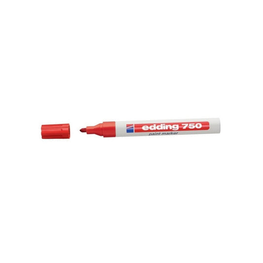 Lakkmarker 2-4mm, kerek Edding 750 piros kép