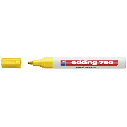 Lakkmarker 2-4mm, kerek Edding 750 sárga kép
