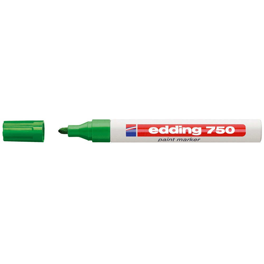 Lakkmarker 2-4mm, kerek Edding 750 zöld kép