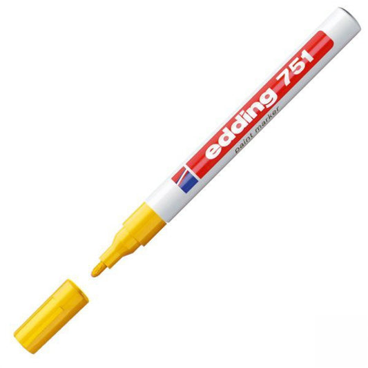 Lakkmarker 1-2mm, kerek Edding 751 sárga kép