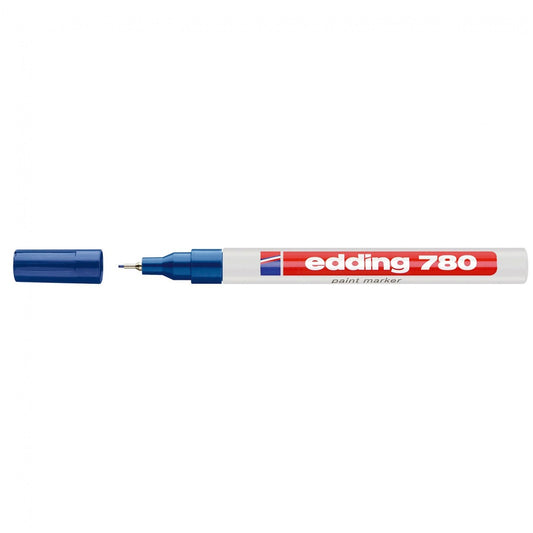 Lakkmarker 0,8mm, kerek Edding 780 kék kép