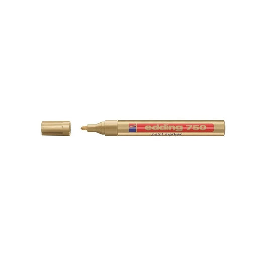 Lakkmarker 2-4mm, kerek Edding 750 arany kép