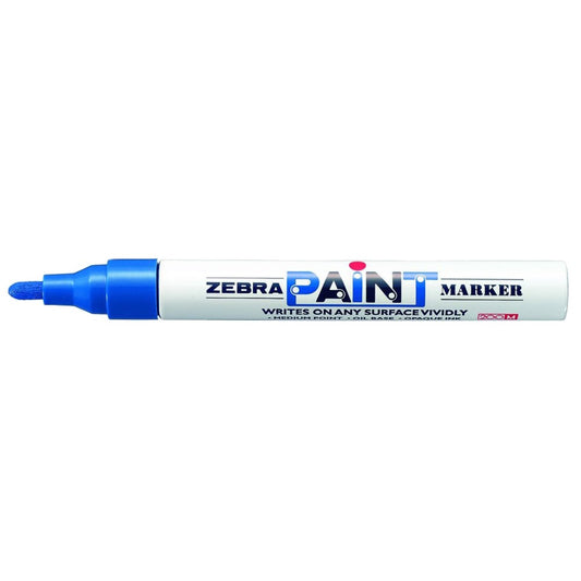 Lakkmarker olajbázisú Zebra kék kép