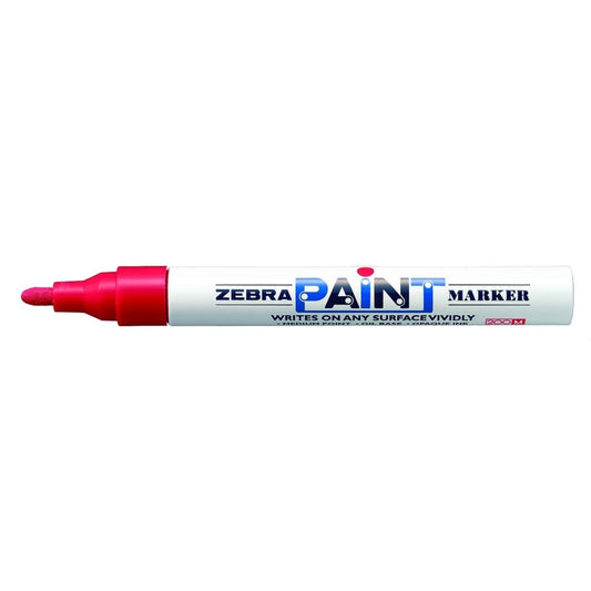 Lakkmarker olajbázisú Zebra piros kép