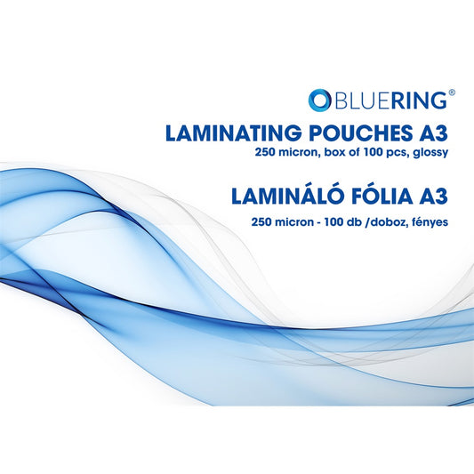 Lamináló fólia A3, 250 micron 100 db/doboz, Bluering® kép