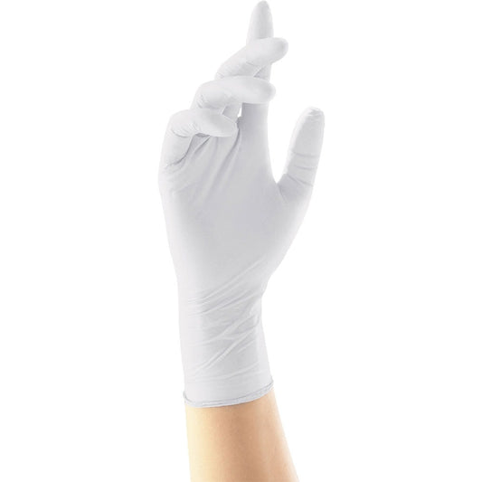 Gumikesztyű latex púdermentes XL 100 db/doboz GMT Super Gloves fehér kép
