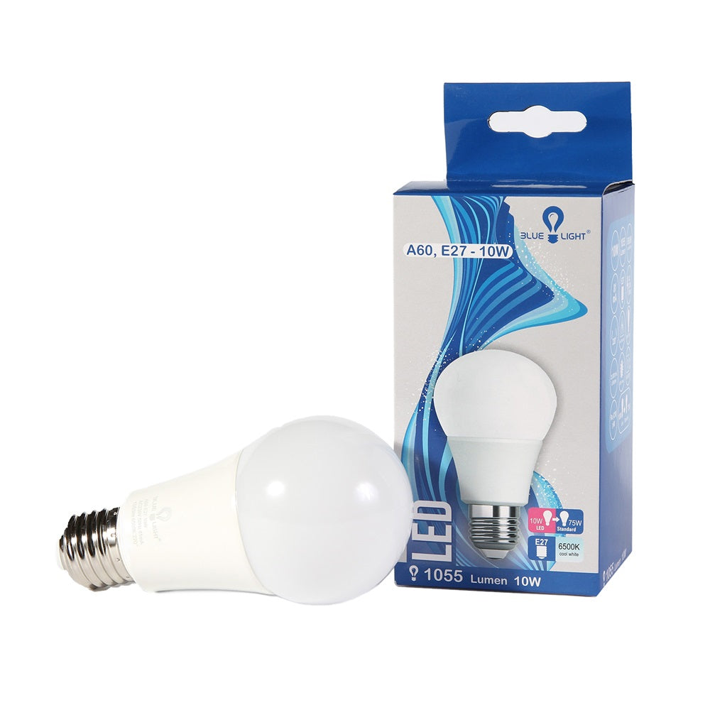 Led 10W A60, E27 1055 lm 6500k Blue Light kép