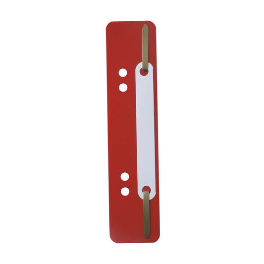 Gyorsfűző szerkezet, lefűzőlapocska, PP Durable 25 db/csomag, piros kép