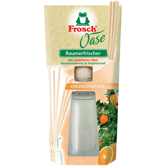 Légfrissítő 90 ml pálcikás Frosch Oase narancs kép