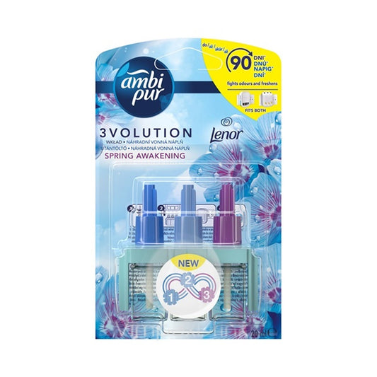 Légfrissítő elektromos utántöltő 20 ml Ambi Pur 3 Volution Lenor Spring kép
