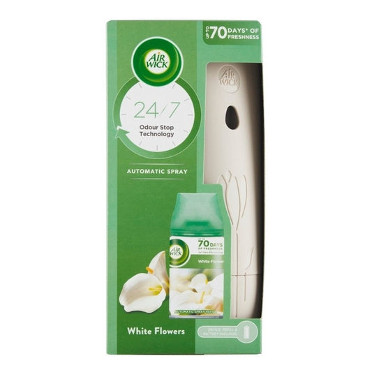 Légfrissítő készülék utántöltővel 250 ml AirWick Freshmatic Frézia&Jázmin kép