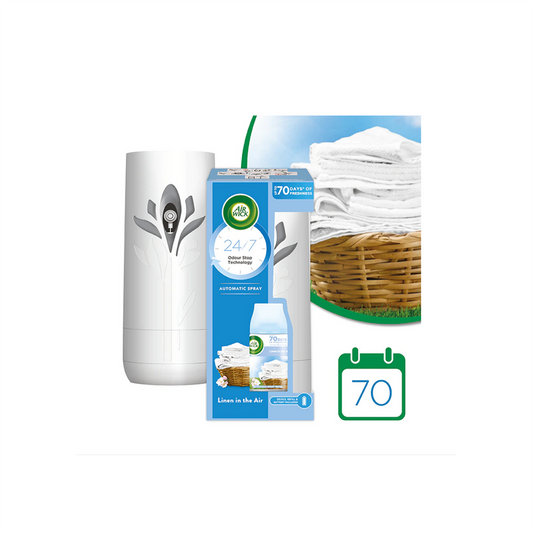 Légfrissítő készülék utántöltővel 250 ml AirWick Freshmatic Frissen mosott ruha kép