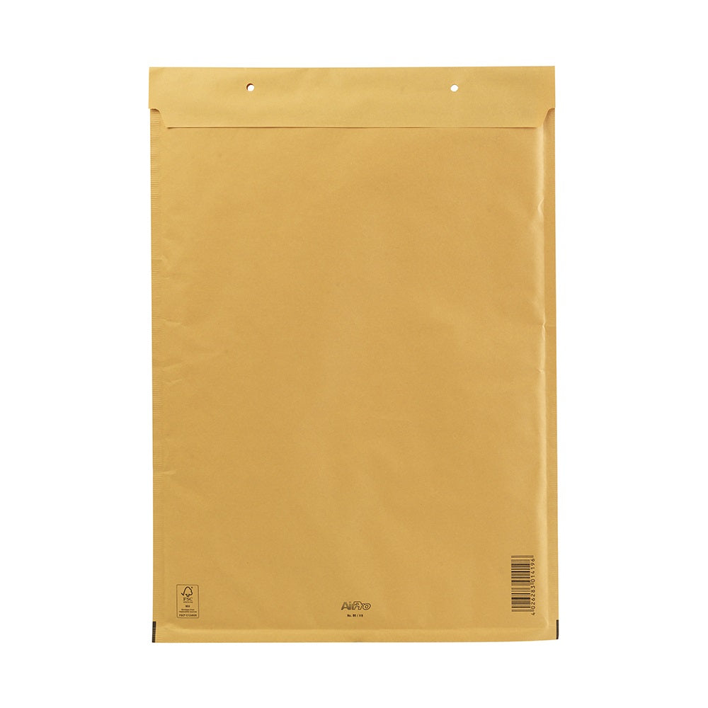 Légpárnás tasak 19/I szilikon külső méret 320x455mm, belső méret 300x445mm, Bluering® barna kép