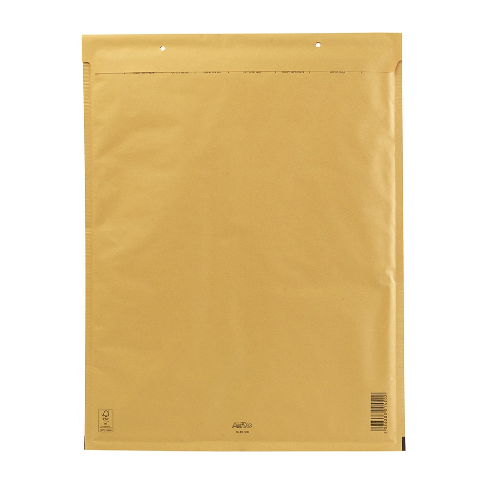 Légpárnás tasak 20/K szilikon külső méret 370x480mm, belső méret 350x470mm, Bluering® barna kép