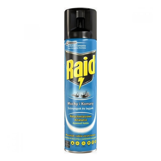 Légy- és szúnyogirtó aeroszol 400 ml Raid kép