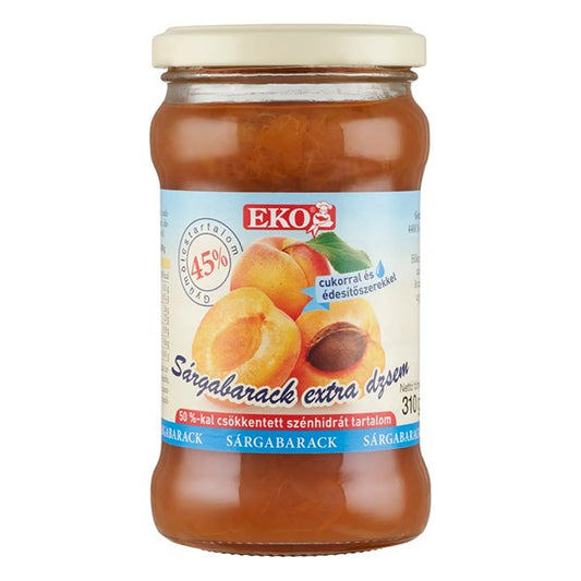 Lekvár EKO Nagymama lekvárja sárgabarck csökkentett szénhidrát tartalmú 310 g
