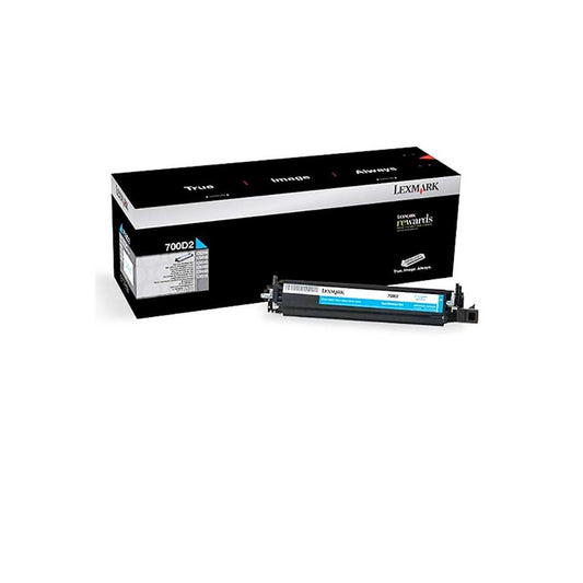 Lexmark 70C0D20 developer unit cyan ORIGINAL kép