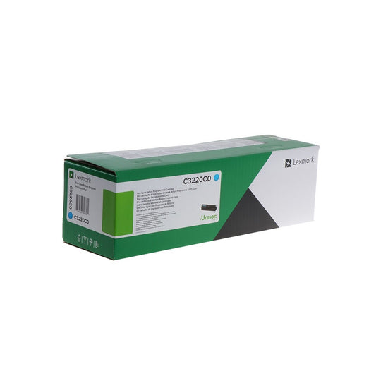 Lexmark C3220C0 toner cyan ORIGINAL kép