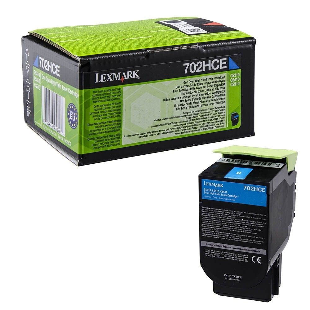 Lexmark CS310/410/510 toner cyan ORIGINAL 3K kép