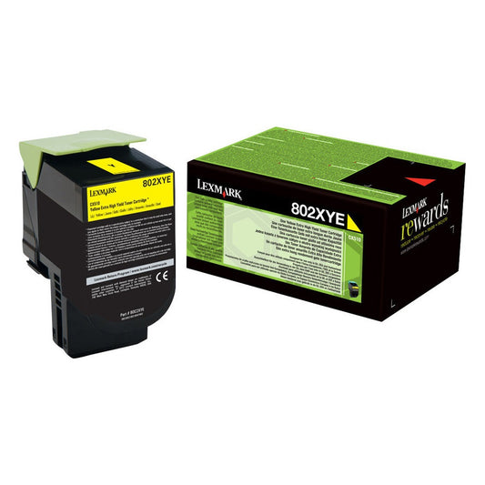 Lexmark CX410/510 toner yellow ORIGINAL kép