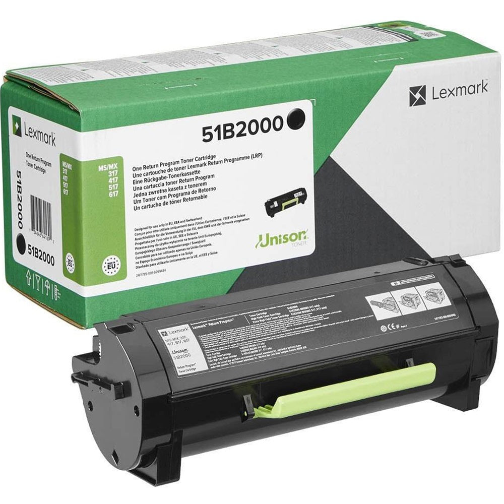 Lexmark MS317/MX317 toner ORIGINAL 2,5K kép
