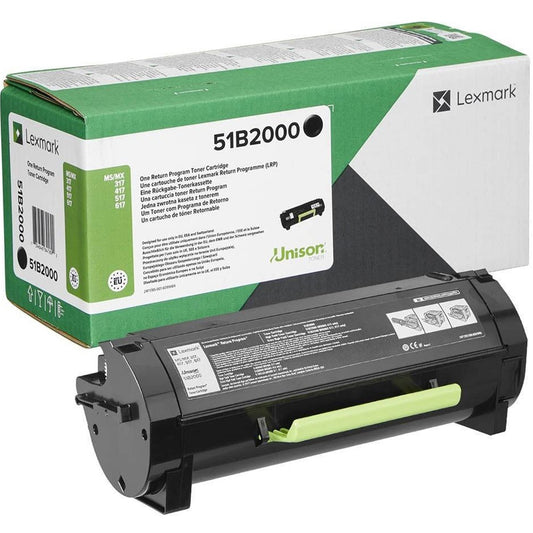 Lexmark MS317/MX317 toner ORIGINAL 2,5K kép