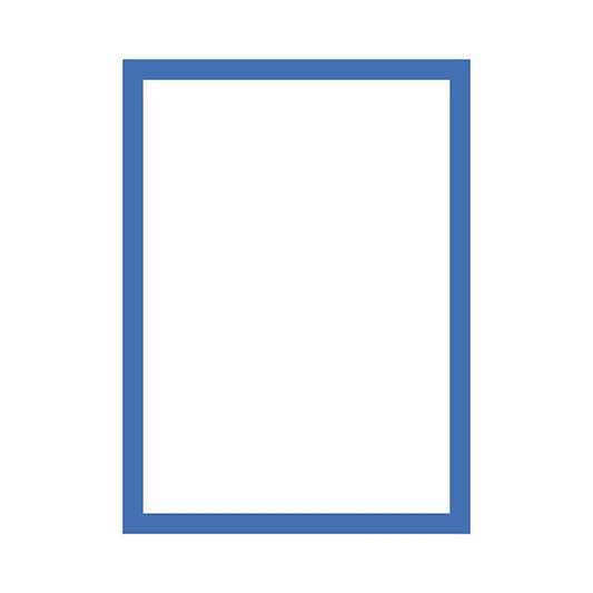 Mágneses keret DJOIS Magneto Pro A/3 317x440mm kék 10 darabos