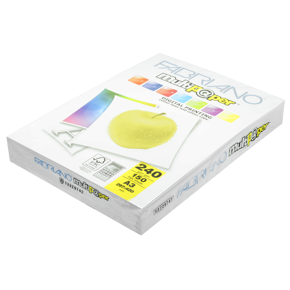 Másolópapír, digitális A3, 240g. Fabriano Multipaper 150ív/csomag kép