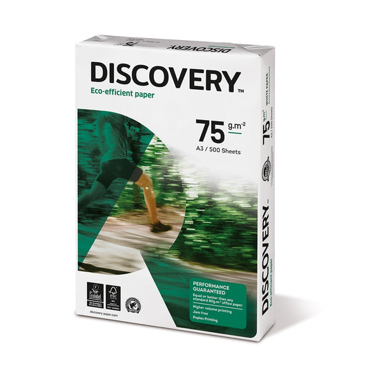 Másolópapír A4, 75g, Navigator Discovery, CIE 161 fehérség, prémium minőség, 500ív/csomag kép