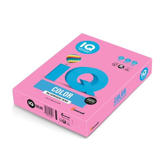 Másolópapír, színes, A3, 80g. IQ 500ív/csomag, neon rózsa kép