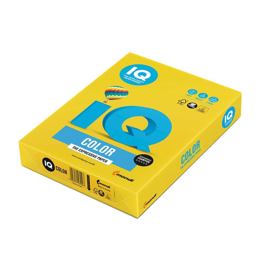 Másolópapír, színes, A3, 80g. IQ IG50 500ív/csomag, intenzív mustár kép