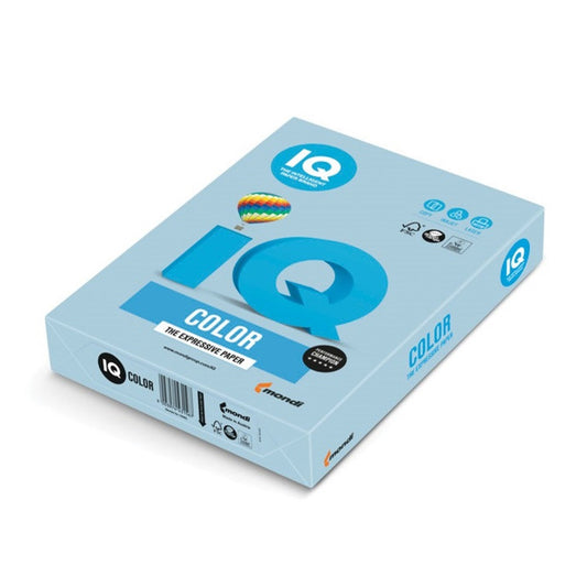 Másolópapír, színes, A3, 80g. IQ MB30 500ív/csomag, pasztell középkék kép